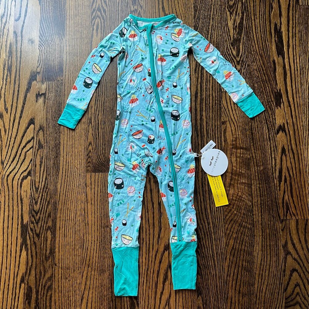 NWT - Little Sleepies Sushi Zippy (3T)